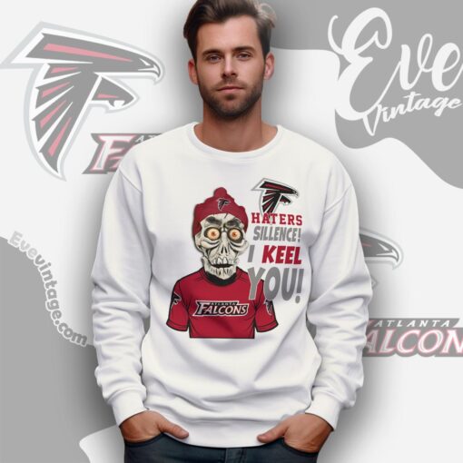Jeff Dunham Atlanta Falcons Shirt – Haters Silence I Keel You