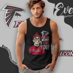 Jeff Dunham Atlanta Falcons Shirt Haters Silence I Keel You Tank Top Racerback