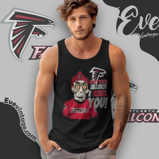 Jeff Dunham Atlanta Falcons Shirt – Haters Silence I Keel You