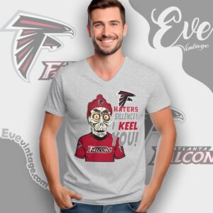 Jeff Dunham Atlanta Falcons Shirt – Haters Silence I Keel You