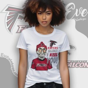 Jeff Dunham Atlanta Falcons Shirt Haters Silence I Keel You Women T shirt