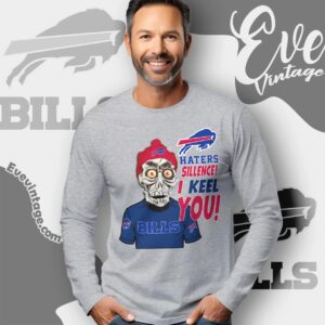 Jeff Dunham Buffalo Bills Shirt – Haters Silence I Keel You
