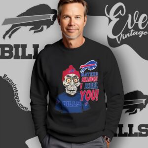 Jeff Dunham Buffalo Bills Shirt Haters Silence I Keel You Sweatshirt