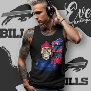 Jeff Dunham Buffalo Bills Shirt Haters Silence I Keel You Tank Top Racerback