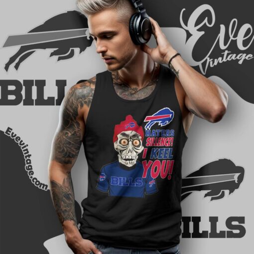 Jeff Dunham Buffalo Bills Shirt – Haters Silence I Keel You