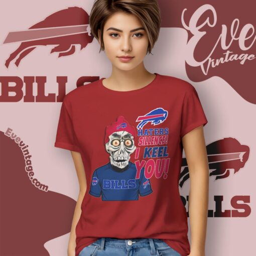 Jeff Dunham Buffalo Bills Shirt – Haters Silence I Keel You