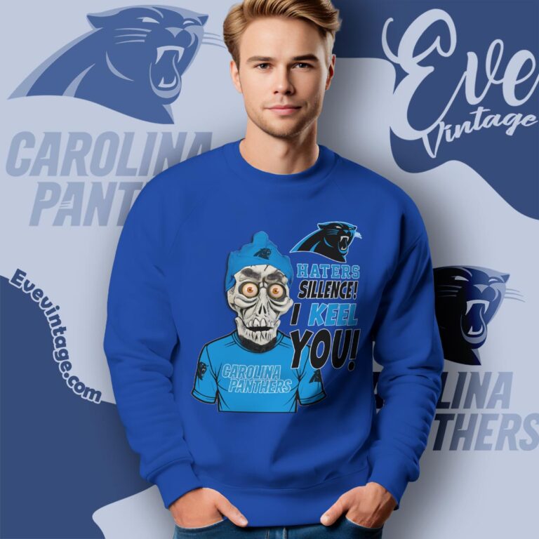 Jeff Dunham Carolina Panthers Shirt Haters Silence I Keel You Sweatshirt Jeff Dunham Carolina Panthers Shirt Haters Silence I Keel You Sweatshirt