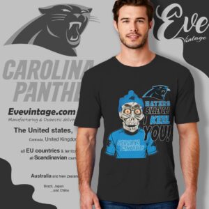 Jeff Dunham Carolina Panthers Shirt Haters Silence I Keel You T shirt