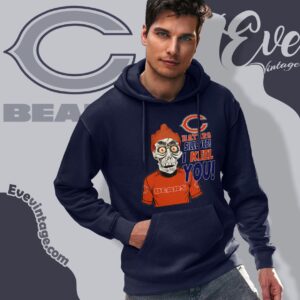 Jeff Dunham Chicago Bears Shirt Haters Silence I Keel You Hoodie