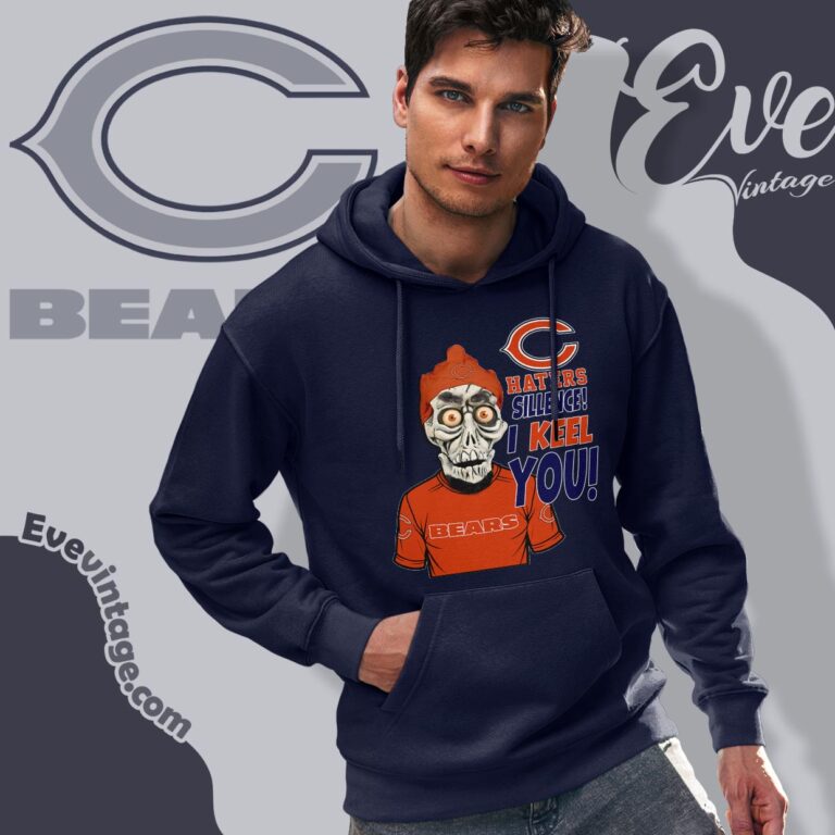 Jeff Dunham Chicago Bears Shirt Haters Silence I Keel You Hoodie Jeff Dunham Chicago Bears Shirt Haters Silence I Keel You Hoodie