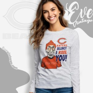 Jeff Dunham Chicago Bears Shirt – Haters Silence I Keel You