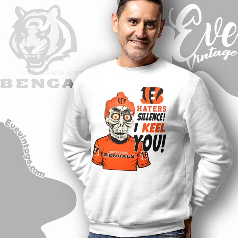 Jeff Dunham Cincinnati Bengals Shirt Haters Silence I Keel You Sweatshirt Jeff Dunham Cincinnati Bengals Shirt Haters Silence I Keel You Sweatshirt