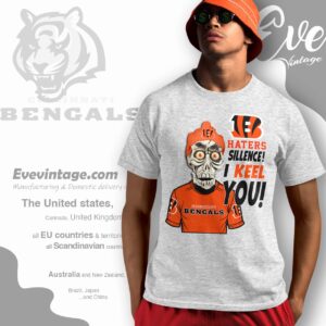 Jeff Dunham Cincinnati Bengals Shirt – Haters Silence I Keel You