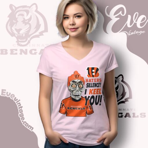 Jeff Dunham Cincinnati Bengals Shirt – Haters Silence I Keel You