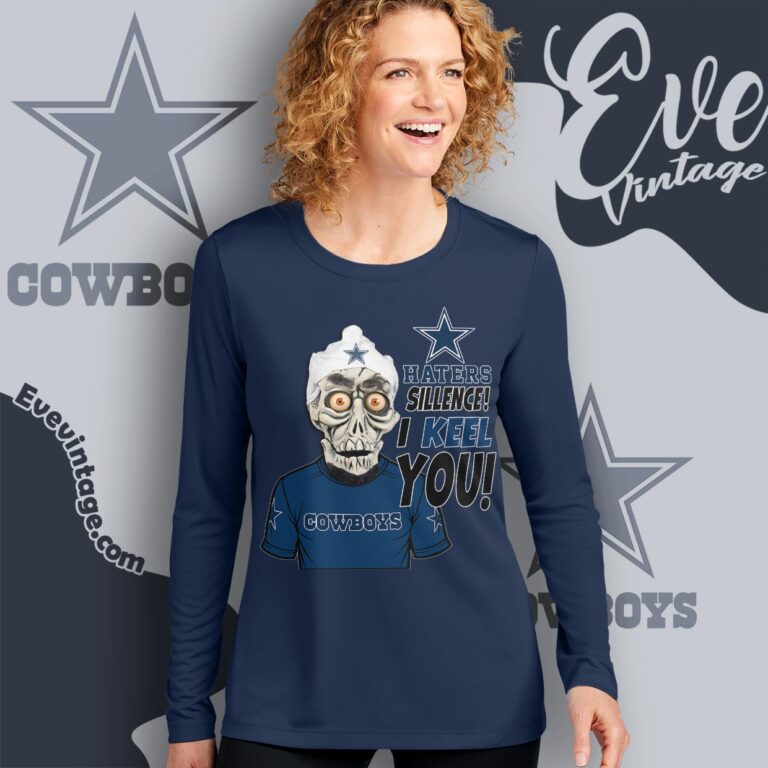 Jeff Dunham Dallas Cowboys Shirt Haters Silence I Keel You Long Sleeve Tee Jeff Dunham Dallas Cowboys Shirt Haters Silence I Keel You Long Sleeve Tee