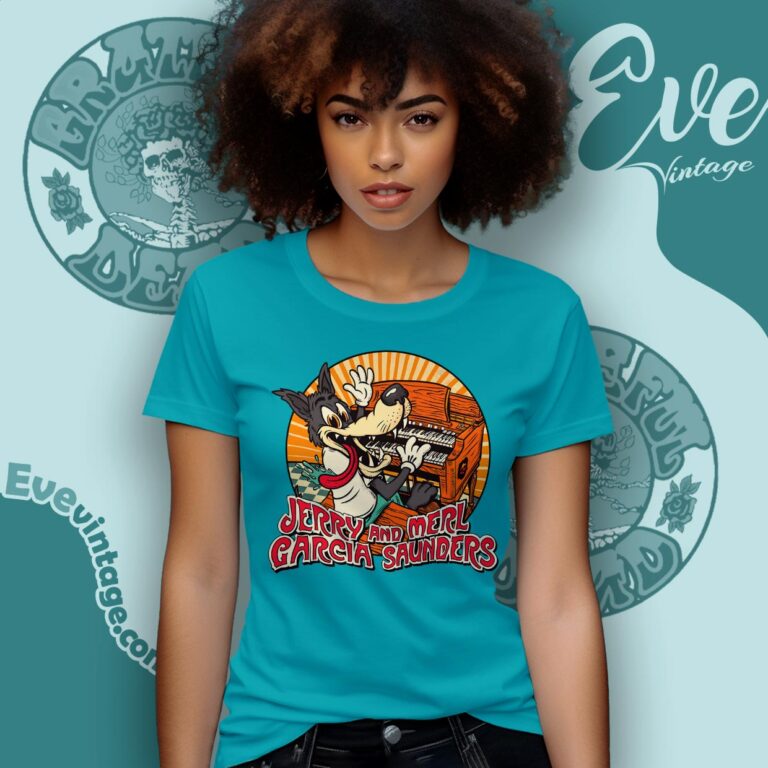 Jerry Garcia And Merl Saunders Berkeley 1974 Shirt Women T shirt Jerry Garcia And Merl Saunders Berkeley 1974 Shirt Women T shirt