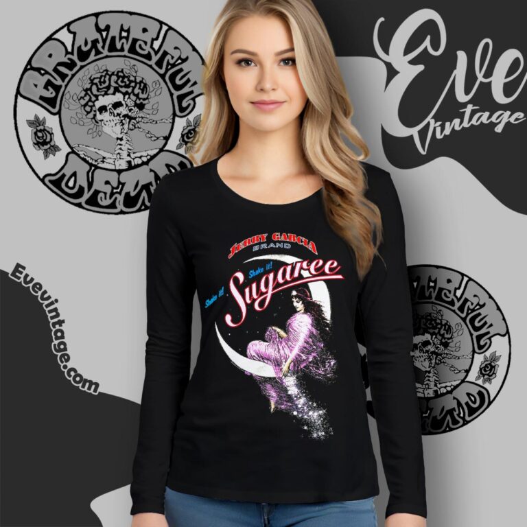 Jerry Garcia Brand Shake It Sugaree Shirt Jgb Jubilee Winner Long Sleeve Tee Jerry Garcia Brand Shake It Sugaree Shirt Jgb Jubilee Winner Long Sleeve Tee
