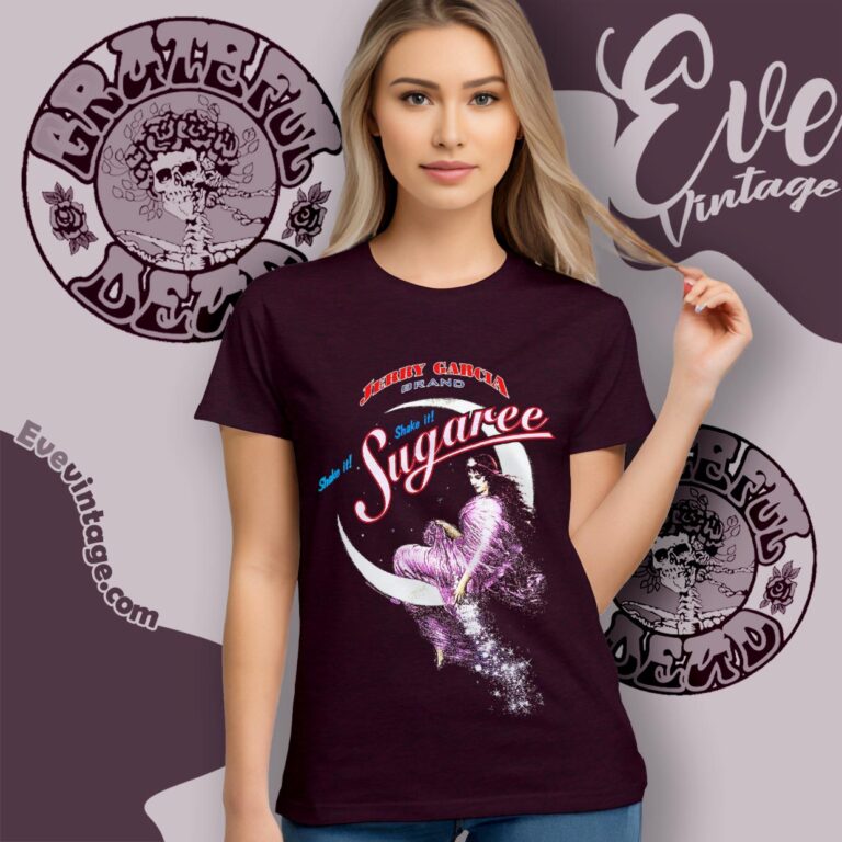 Jerry Garcia Brand Shake It Sugaree Shirt Jgb Jubilee Winner Women T shirt Jerry Garcia Brand Shake It Sugaree Shirt Jgb Jubilee Winner Women T shirt