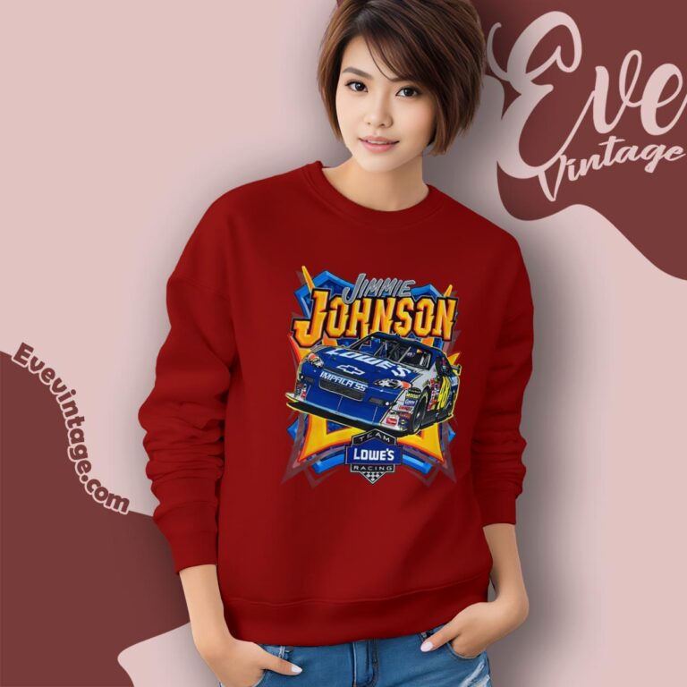 Jimmy Johnson Racing Nascar Vintage 90s Shirt Sweatshirt Jimmy Johnson Racing Nascar Vintage 90s Shirt Sweatshirt