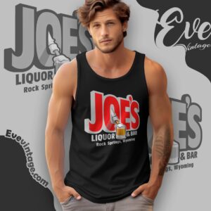 Joe's Liquor Bar Shirt Rock Springs Wyoming Dive Bar Tank Top Racerback