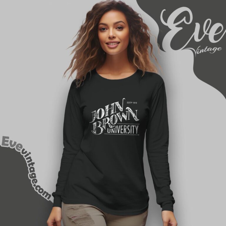 John Brown University Shirt Long Sleeve Tee John Brown University Shirt Long Sleeve Tee