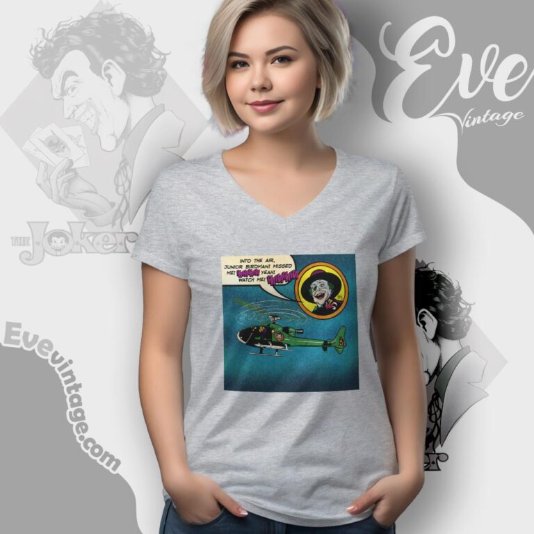 Joker Shirt Into The Air Junior Birdman V Neck TShirt Joker Shirt Into The Air Junior Birdman V Neck TShirt