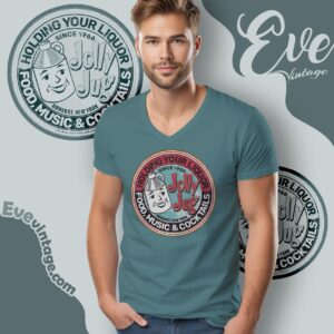 Jolly Jug Shirt New York Dive Bar V Neck TShirt