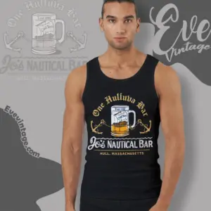 Jos Nautical Bar Shirt Hull Ma Dive Bar Tank Top Racerback