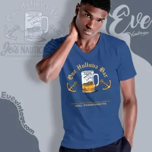 Jos Nautical Bar Shirt Hull Ma Dive Bar V Neck TShirt