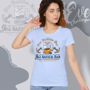 Jos Nautical Bar Shirt Hull Ma Dive Bar Women T shirt