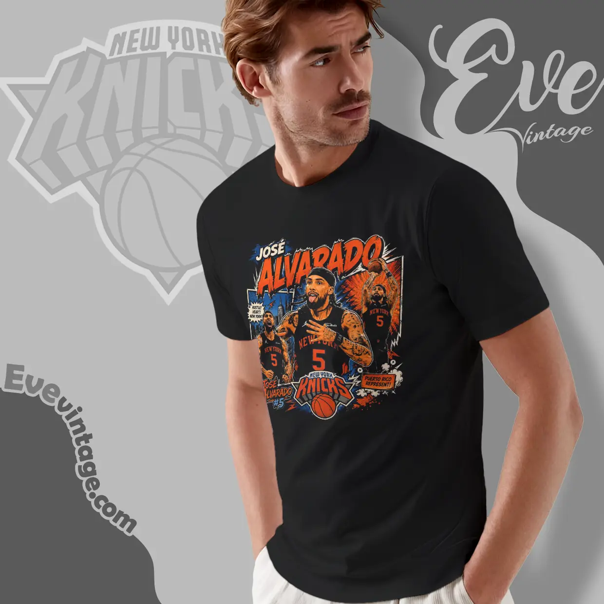 Jose Alvarado Ny Knicks T shirt Jose Alvarado Ny Knicks T shirt