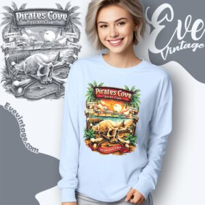 Josephine Dive Bar Pirates Cove Yacht Club Shirt Long Sleeve Tee