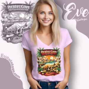 Josephine Dive Bar Pirates Cove Yacht Club Shirt V Neck TShirt