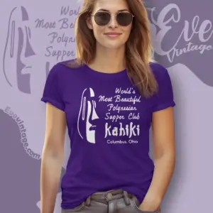 Kahiki Bar Shirt Columbus Ohio Tiki Bar Women T shirt