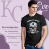 Kansas City Royals Harley Davidson Skull Shirt