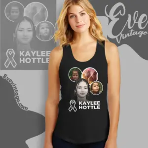 Kaylee Hottle Memorial Shirt Godzilla Kong Tribute Fans Tank Top Racerback