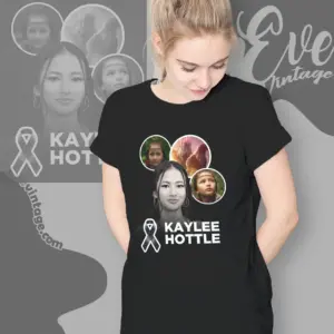 Kaylee Hottle Memorial Shirt Godzilla Kong Tribute Fans Women T shirt