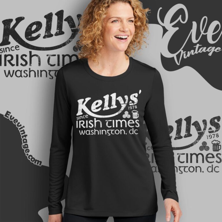 Kellys Irish Times Bar Shirt Washington Dc Dive Bar Long Sleeve Tee Kellys Irish Times Bar Shirt Washington Dc Dive Bar Long Sleeve Tee