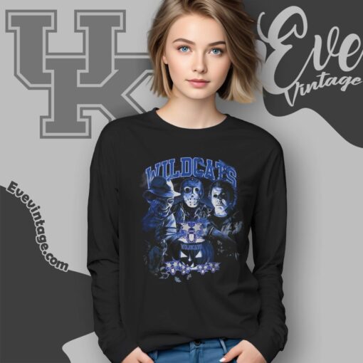 Kentucky Wildcats Halloween Horror Movie Shirt