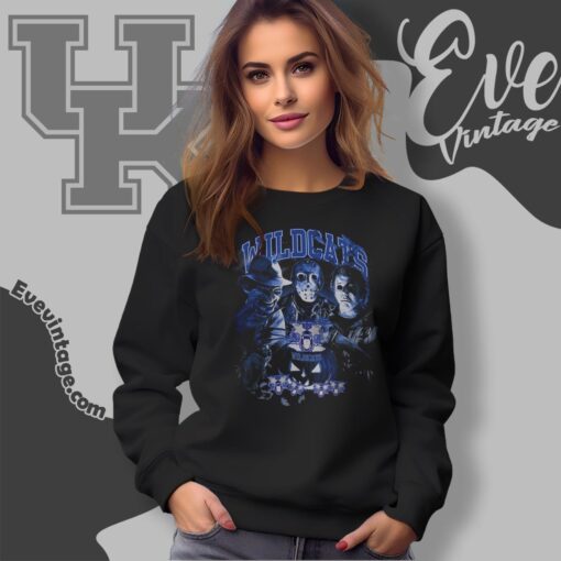 Kentucky Wildcats Halloween Horror Movie Shirt