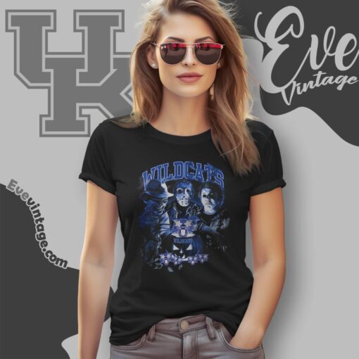 Kentucky Wildcats Halloween Horror Movie Shirt