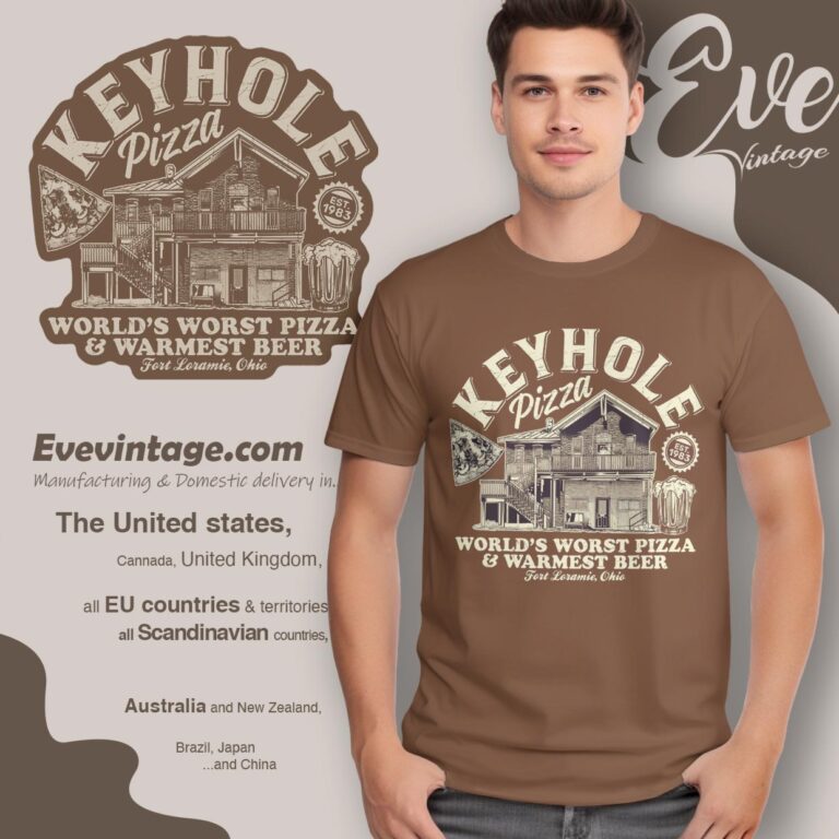 Keyhole Pizza Shirt Ohio Dive Bar T shirt Keyhole Pizza Shirt Ohio Dive Bar T shirt