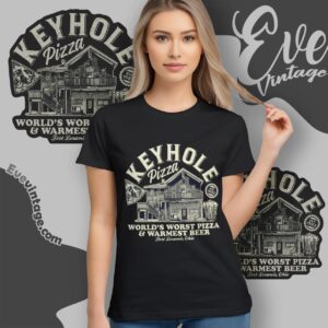 Keyhole Pizza Shirt Ohio Dive Bar Women T shirt