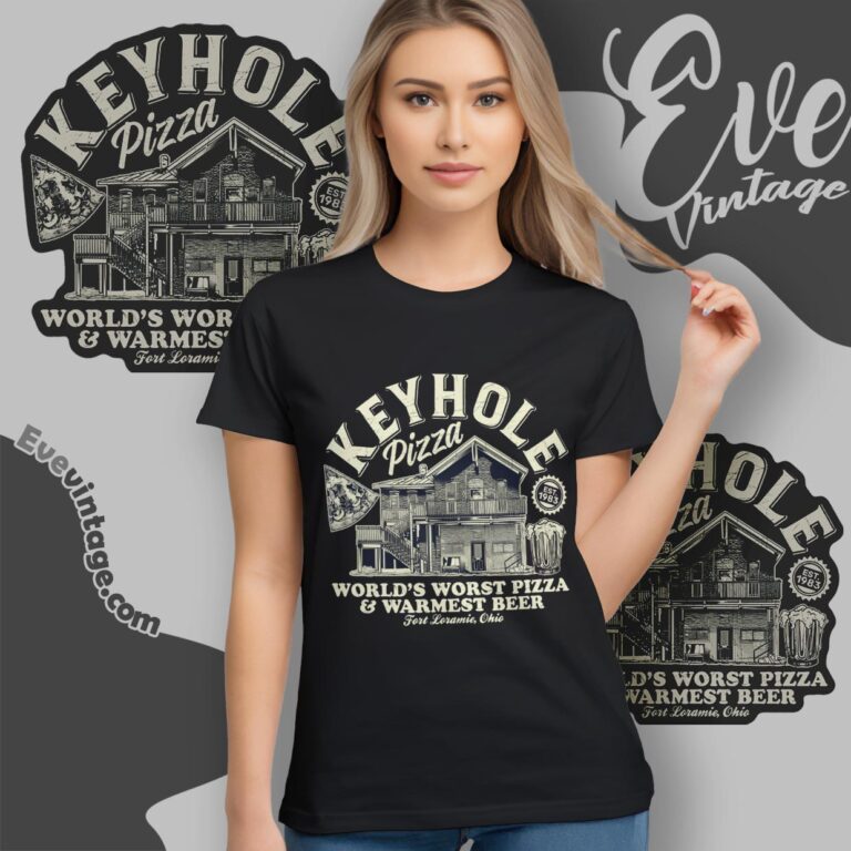 Keyhole Pizza Shirt Ohio Dive Bar Women T shirt Keyhole Pizza Shirt Ohio Dive Bar Women T shirt