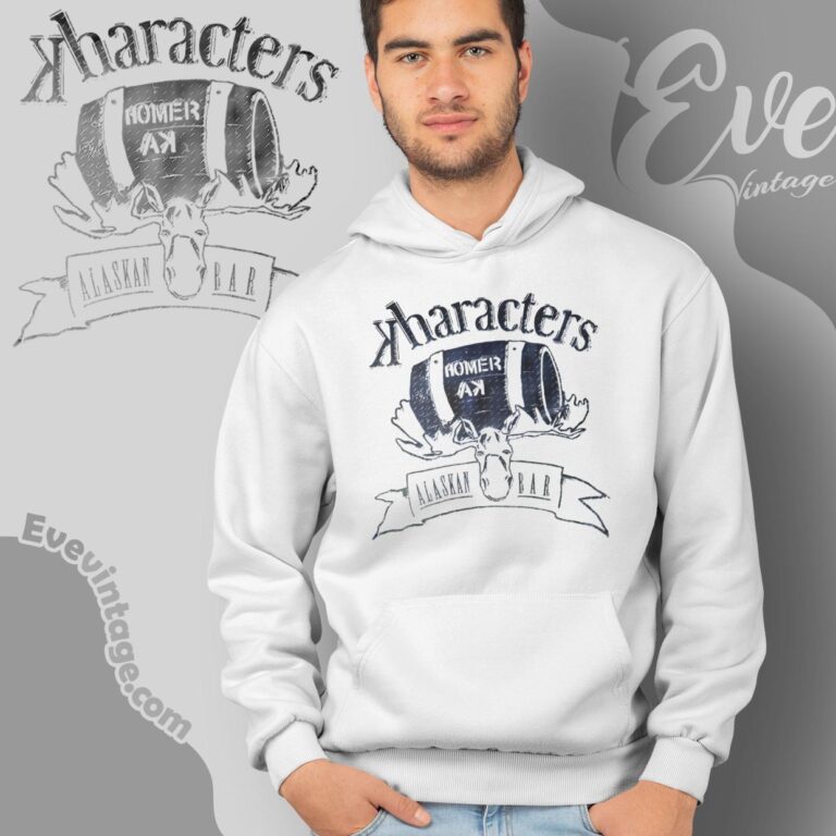 Kharacters Bar Tee Homer Alaska Dive Bar Shirt Hoodie Kharacters Bar Tee Homer Alaska Dive Bar Shirt Hoodie