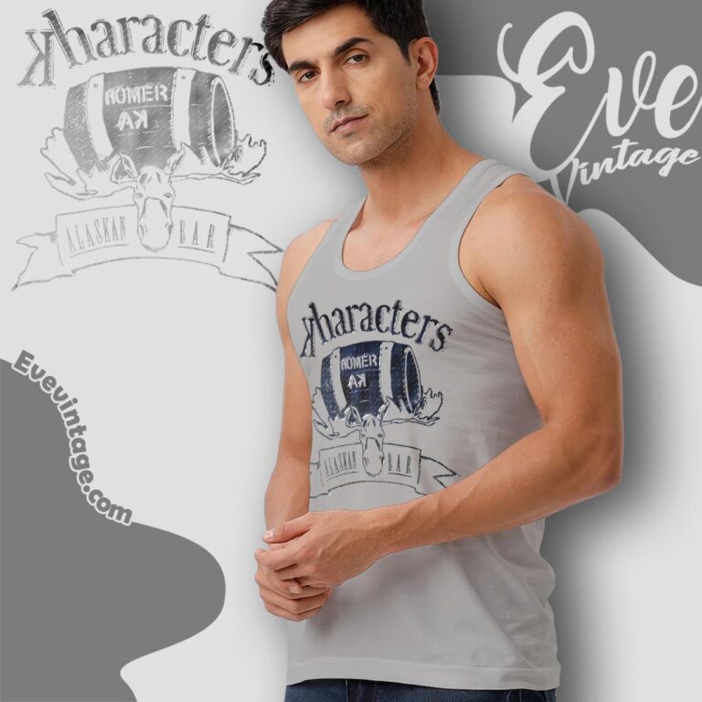 Kharacters Bar Tee Homer Alaska Dive Bar Shirt Tank Top Racerback Kharacters Bar Tee Homer Alaska Dive Bar Shirt Tank Top Racerback