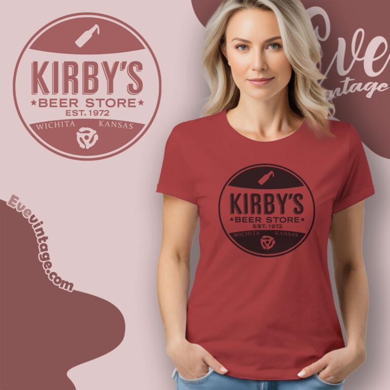 Kirby's Beer Store Shirt Kansas Dive Bar Women T shirt Kirby's Beer Store Shirt Kansas Dive Bar Women T shirt