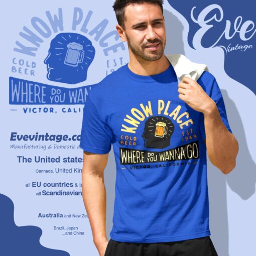 Know Place Shirt – Victor California Dive Bar Tee