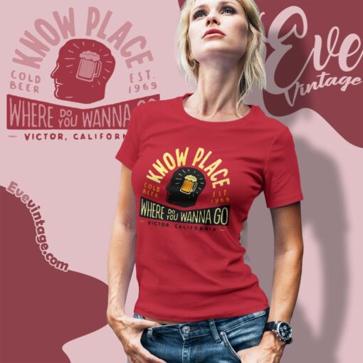 Know Place Shirt – Victor California Dive Bar Tee