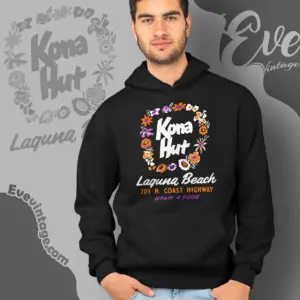 Kona Hut Shirt Laguna Beach Ca Tiki Bar Hoodie